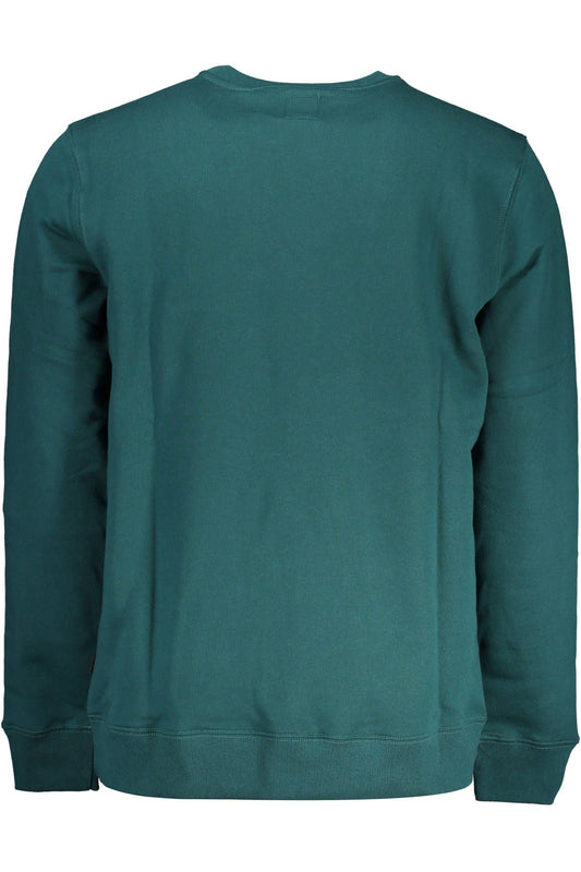 Stylish Green Long Sleeve Sweatshirt