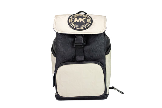 Kent Medium Hemp Nylon Pebbled Leather Slingpack Backpack Bag